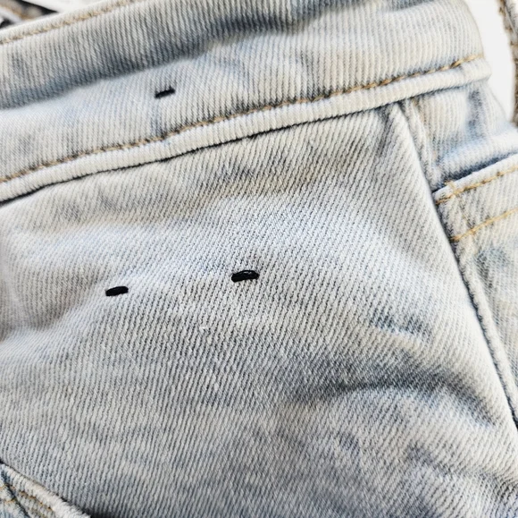 Abercrombie & Fitch The Skinny Ultra High Rise Curve Love Split Hem Jeans 31/12 - Picture 7 of 11